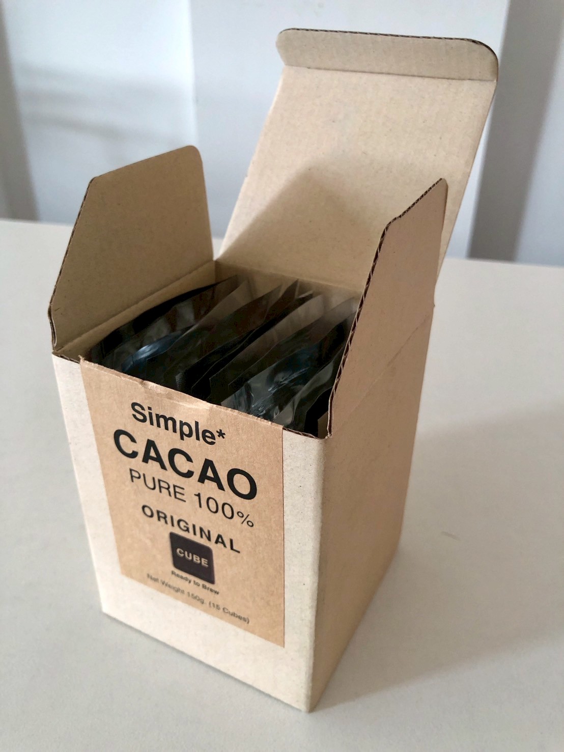 KOCO100 Cacao Cube Original — product box