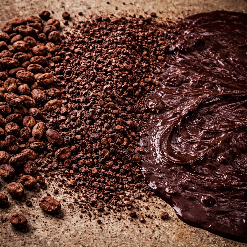 Cacao bean to chocolate transformation — KOCO100